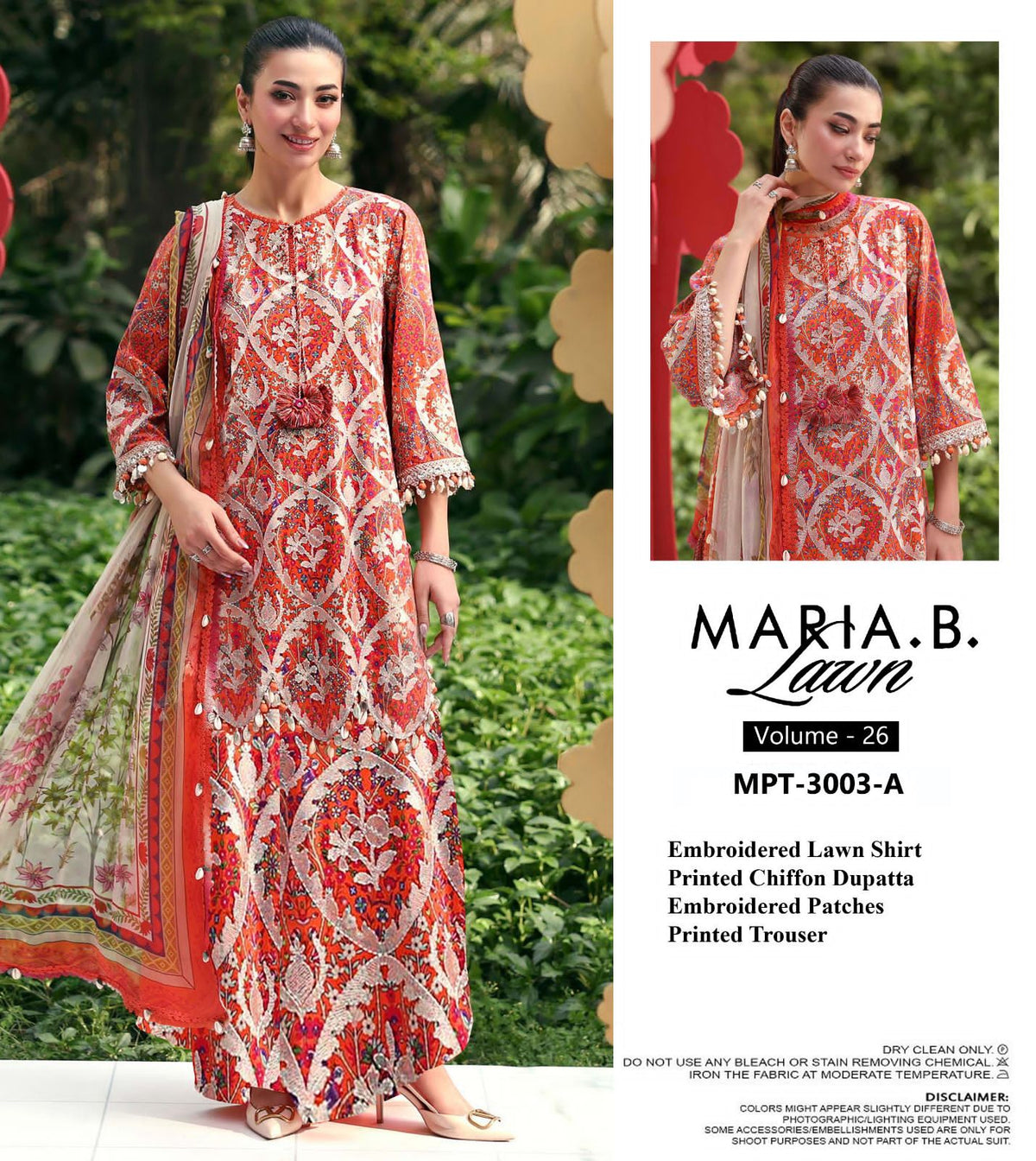 Maria B Lawn Emb
